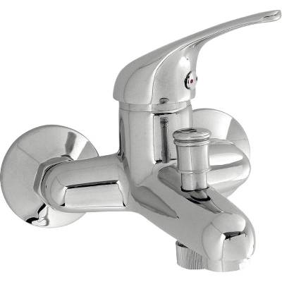 Novaservis Titania Iris Baterie vanová nástěnná rozteč 100 mm, bez příslušenství, chrom 92024/1,0