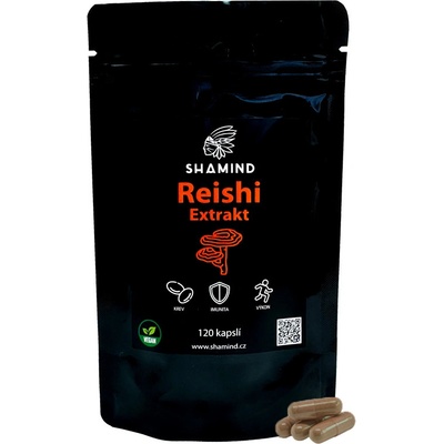 Shamind Reishi extrakt vegan kapsle 240ks