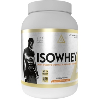 Lazar Angelov Nutrition IsoWhey | Whey Protein Isolate with Digestive Enzymes, BCAA & Glutamine [1600 грама] Солен карамел