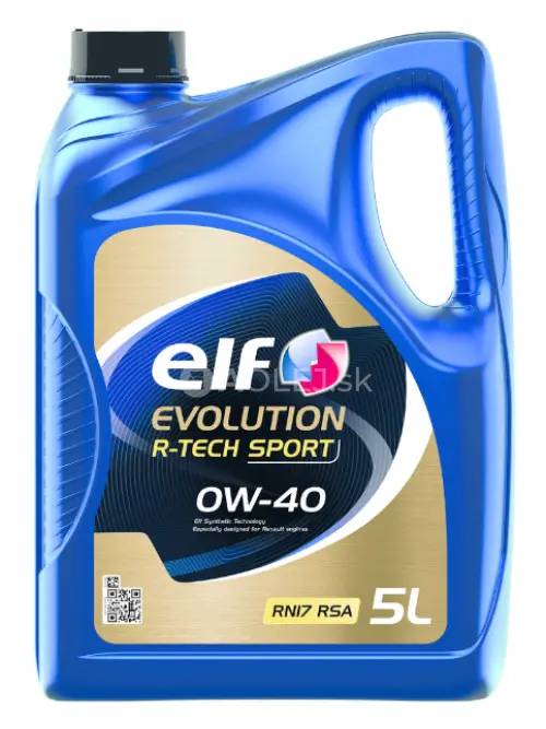 Elf Evolution R-TECH SPORT 0W-40 5 l od 51 € - Heureka.sk