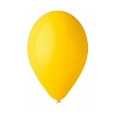 Latexové Balónky Pastelové žluté Gemar 12" 30 cm