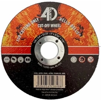 Hells Bells Řezný kotouč 125 x 3,0 x 22 mm HB12530