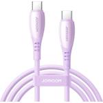 JOYROOM S-A59 Vibrant Series 60W USB-C - USB-C кабел 1.2 м - лилав (S-A59)