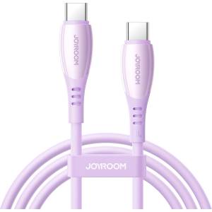 JOYROOM S-A59 Vibrant Series 60W USB-C - USB-C кабел 1.2 м - лилав (S-A59)