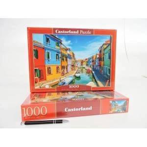 Castorland *CAS. PUZZLE 1000 pcs. Colory Burano, Italy