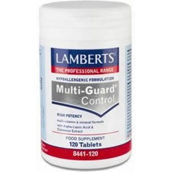 LAMBERTS ЛАМБЕРТС МУЛТИВИТАМИНИ MULTI GUARD CONTROL 120 ТАБЛ / LAMBERTS MULTI GUARD CONTROL 120tabs