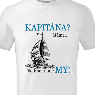 Dětské vodácké tričko Kapitána? Máme. dětské