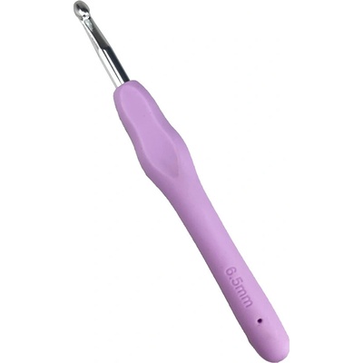 Pro Háčkování Háček se silikonovou rukojetí 6,5 mm – Hledejceny.cz