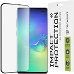 Techsuit Протектор за Samsung Galaxy S10 Plus - 111D Full Cover / Full Glue Glass / 3D Curved Screen - Черен (KF2344986)