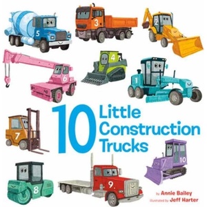 10 Little Construction Trucks (ISBN: 9780593710111)