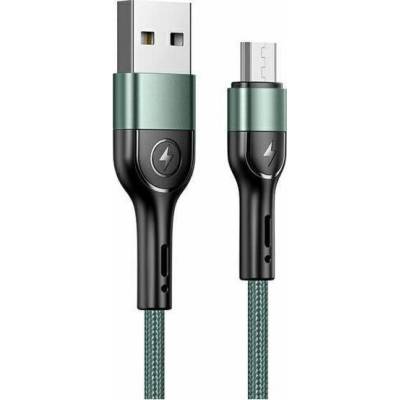 Usams 112226 USB-A - microUSB USB 1m zelený