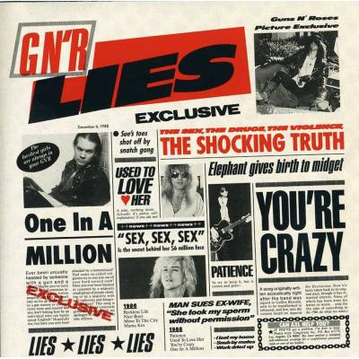GUNS N'ROSES: GNR LIES CD