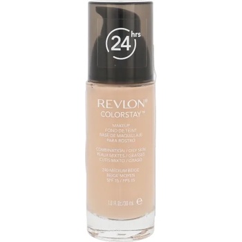 Revlon Colorstay Makeup Combination Oily Skin фон дьо тен за смесена и мазна кожа 30 мл 240 Medium Beige