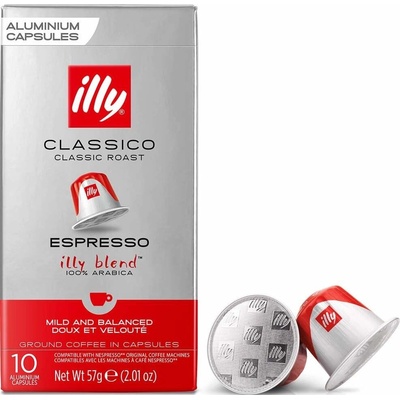 Illy Classico Espresso pre Nespresso 10 ks