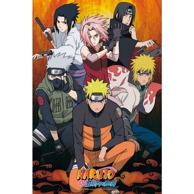 CurePink: | Plakát Naruto Shippuden: Skupina (61 x 91,5 cm) [ABYDCO272]