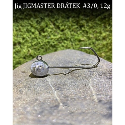 Jigovky.cz Jigové hlavičky Jigmaster Drátek vel.3 8g 5 ks
