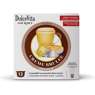 12 бр. капсули детска напитка Dolce Vita Creme Brulee съвместими с кафемашини Dolce Gusto