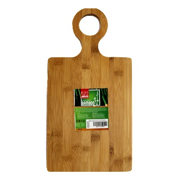 Image 1 of Horecano Бамбукова правоъгълна дъска с дръжка 48, 5*25*h1, 5cm (B5322L) (0116200)