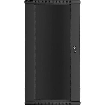 Lanberg rack cabinet 19 wall-mount 27U / 600x450 for self-assembly (flat pack), black (WF01-6427-10B)