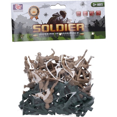 Wiky Figurky vojáci set 200 ks 4 cm – Zbozi.Blesk.cz
