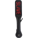 XMS Bdsm Плескалка с кожена облицовка "slaver paddle" 32 см