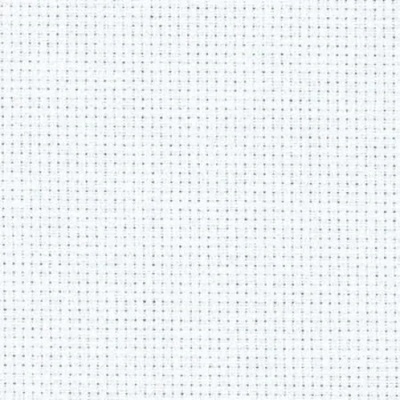 Полша Панама за бродерия 18 каунта Бяло 50см