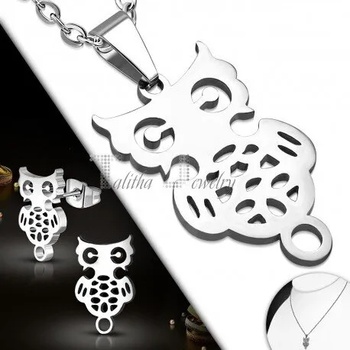 Image 1 of Talitha Комплект дамски бижута „Бухал