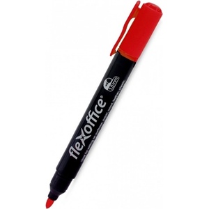 FlexOffice Перманентен маркер FlexOffice PM03 червен, 1.5 mm