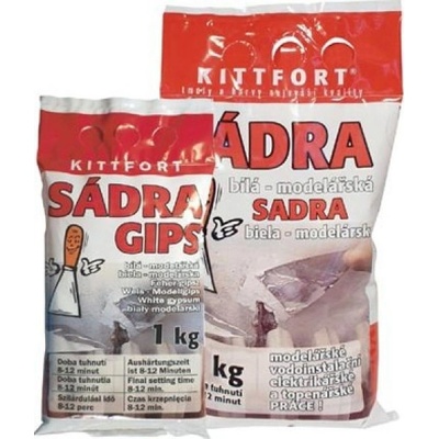 Kittfort Sádra modelárska biela 5 kg
