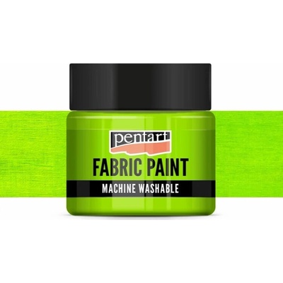Pentart farba na textil a kožu neon zelená 30 ml