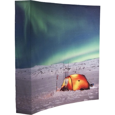 Jansen Display Pop-Up Fabric Premium 5x3 Curved, 3680 x 2200 mm
