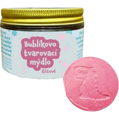 PURE HARMONY Bublíkovo tvarovací mýdlo růžové 100 g – Hledejceny.cz