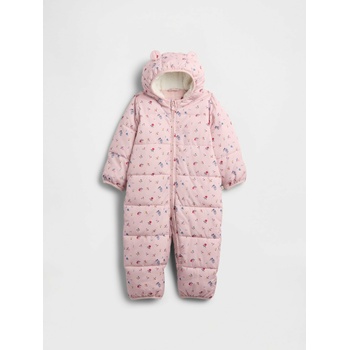 GAP Бебешки непромокаем зимен гащеризон GAP GAP | Rozov | Момичешки | 6-12 месеца