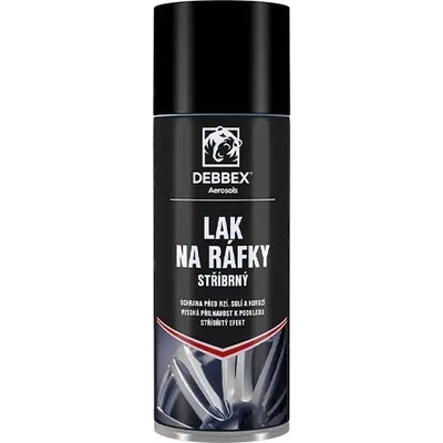 TECTANE - Lak na ráfiky (strieborný) 400 ml