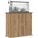 vidaXL Стойка за аквариум, дъб, 81x36x73 см, инженерно дърво (857285)