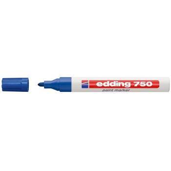 edding Перманентен маркер, Edding, 2 - 4 мм, син (TED7509) (TED7509)