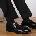 Wheres That From Обувки Wheres That From Wheres Lace Up Derby Formal Dress Work Shoes - Black Patent