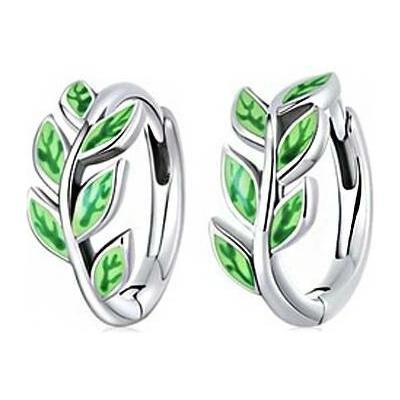 P&J Jewellery stříbrné náušnice jarní větvička SE51