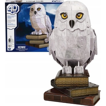 4D BUILD 3D Puzzle Harry Potter: Hedvika 118 ks