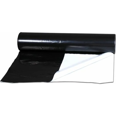 Bílo-černá folie 100m x 2m