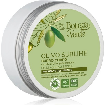 Bottega Verde Olivo Sublime vyživující tělové máslo s olivovým olejem 150 ml