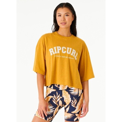 Rip Curl SEACELL CROP HERITAGE TEE Gold
