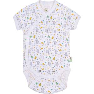 Bio Baby Боди с къс ръкав Bio Baby - органичен памук, 74 cm, 6-9 месеца (97220105) - ozone
