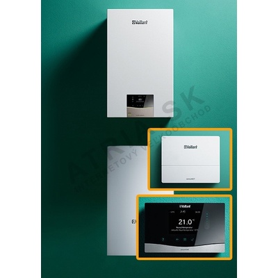 Vaillant VU 25CS/1-7 ecoTEC exclusive IoniDetect + VIH Q 75 B + sensoCOMFORT 720 + sensoNET VR 921 0010039693