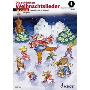 Die schönsten Weihnachtslieder für Violine/mit Online Material Audio | Marianne Magolt, Christa Estenfeld-Kropp (ISBN: 9783795724771)