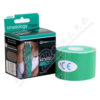 GM kinesiology tape zelený 5cm x 5m