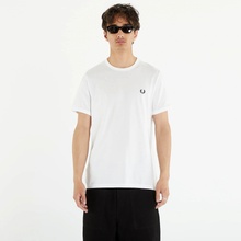 Fred Perry Ringer Tee biele