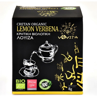 v4vita Bio Krétské bylinky citrónová verbena 8 g