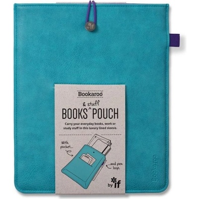 Bookaroo Pouzdro na knihu tyrkysové