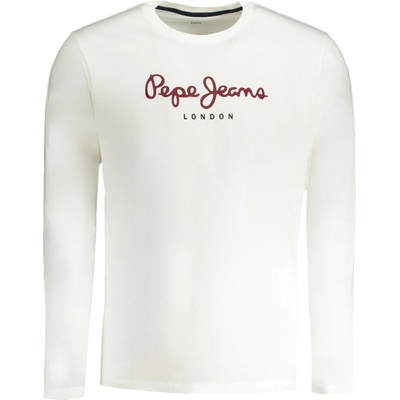 Pepe Jeans tričko s dlhým rukávom Eggo Long biele